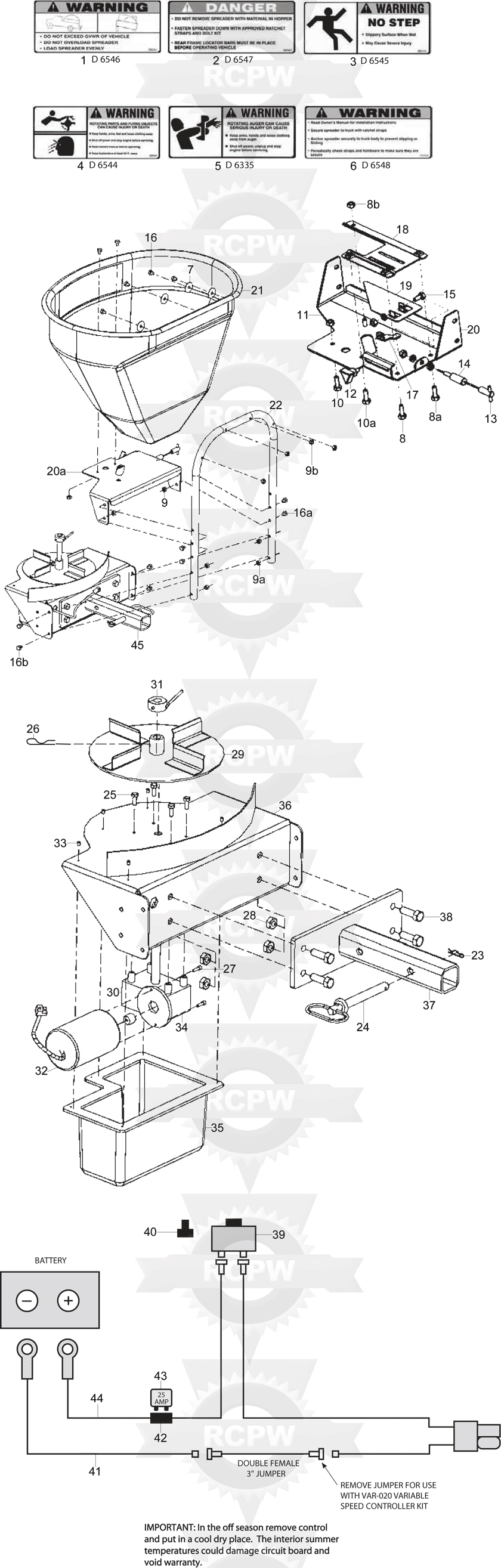 SP-125 Diagram