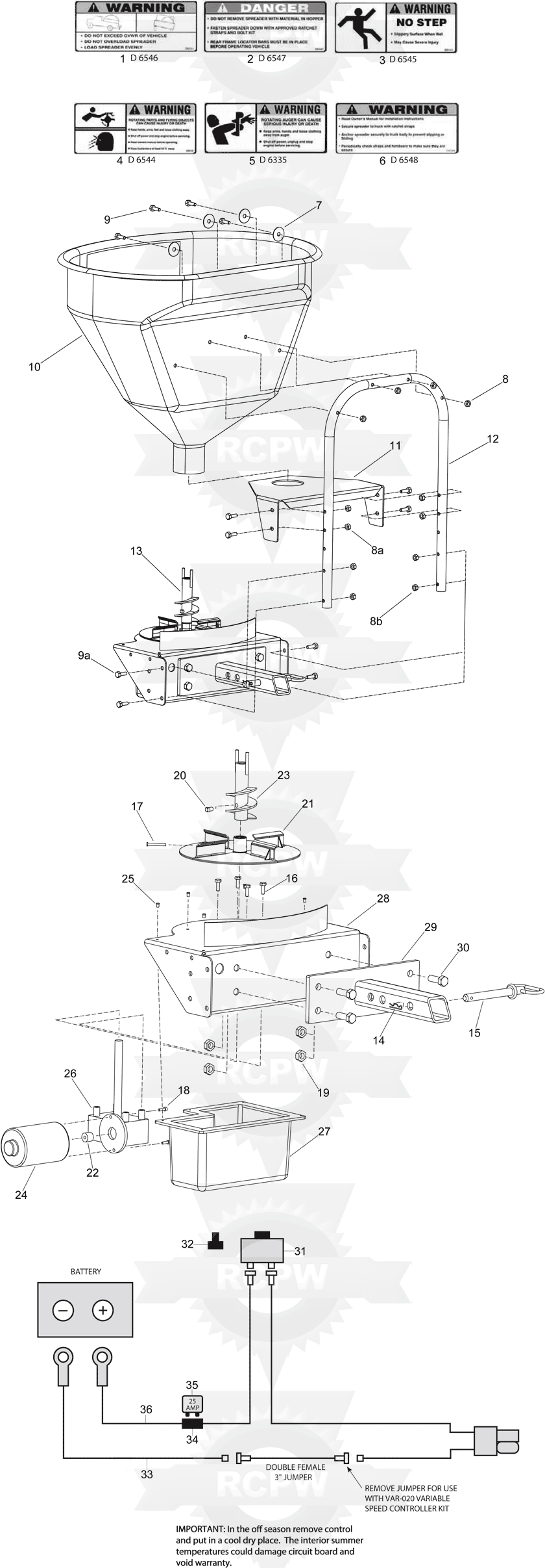 SP-225 Diagram