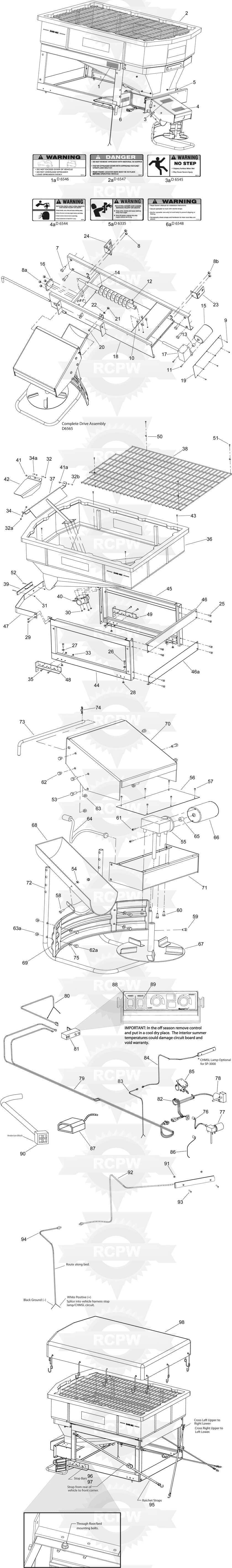 SP-6000 Diagram