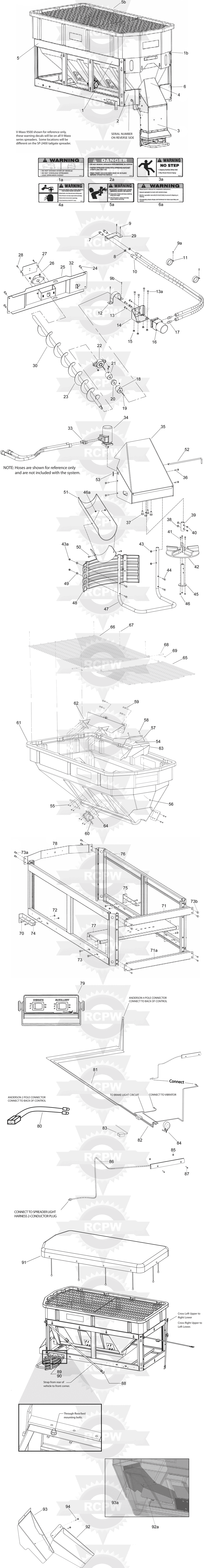 SP-8500H Diagram